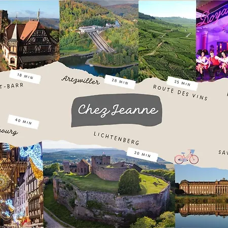 Chez Jeanne, Charmante Maison * Dossenheim-sur-Zinsel